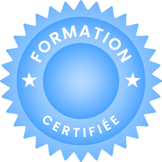 Badge Formation certifiée