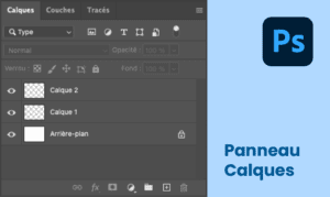 Panneau calques sur Photoshop